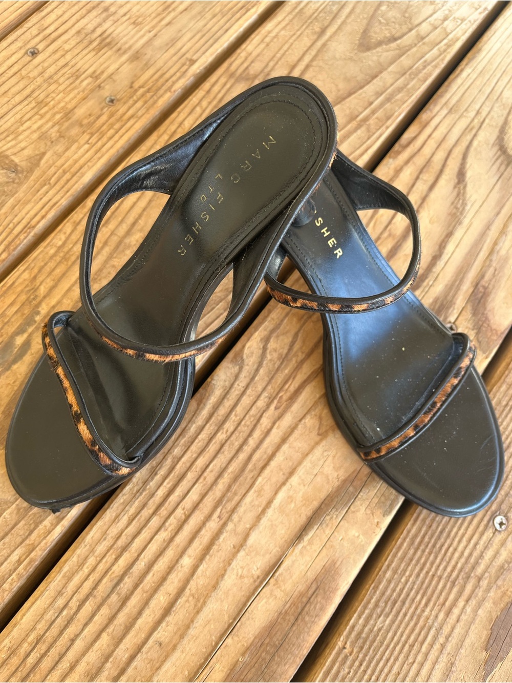 Marc Fisher LTD
Alonde Leopard Calf Hair Sandals